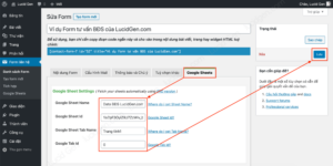 Cach Cau Hinh Contact Form 7 Ket Noi Voi Google Sheet Dichvuthietkewebsite.vn