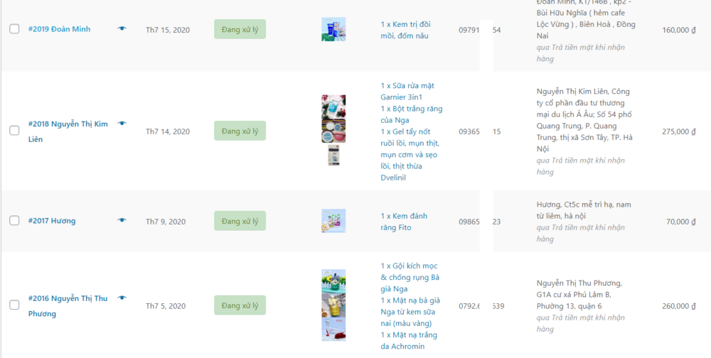 Hình ảnh Chèn Số điện Thoại Trong Woô