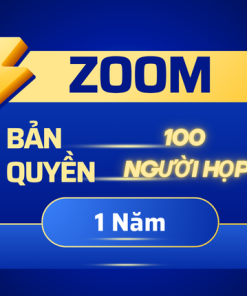 Zoom 100 người họp – Gói 1 Năm
