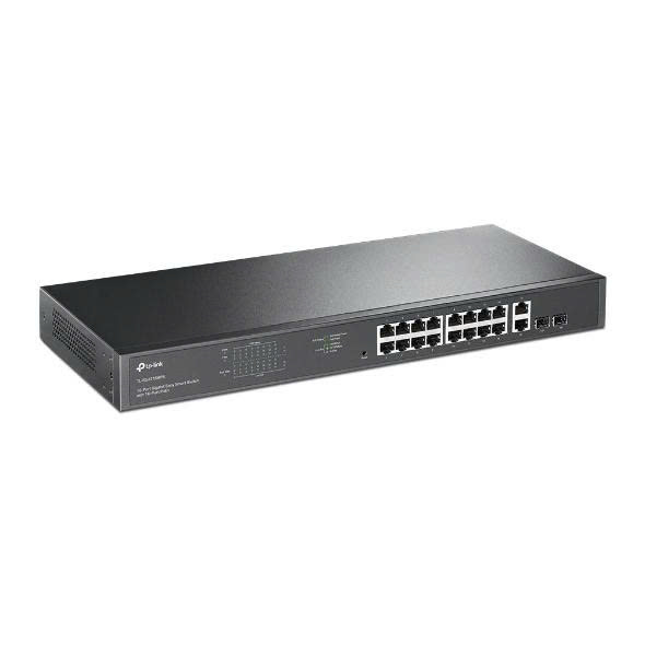 Bộ chuyển mạch TP-Link TL-SG1218MPE Easy Smart Switch Gigabit 18 cổng (với 16 cổng PoE+)
