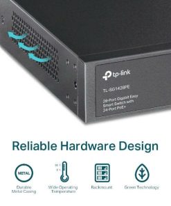 Bộ chuyển mạch TP-Link TL-SG1428PE Easy Smart Switch Gigabit 28 cổng (với 24 cổng PoE+)
