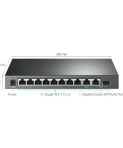 Bộ chuyển mạch TP-Link TL-SG1210MPE 10-Port Gigabit Easy Smart Switch with 8-Port PoE+