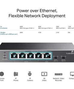 Bộ chuyển mạch TP-Link TL-SG1005P-PD 5-Port Gigabit Desktop PoE+ Switch