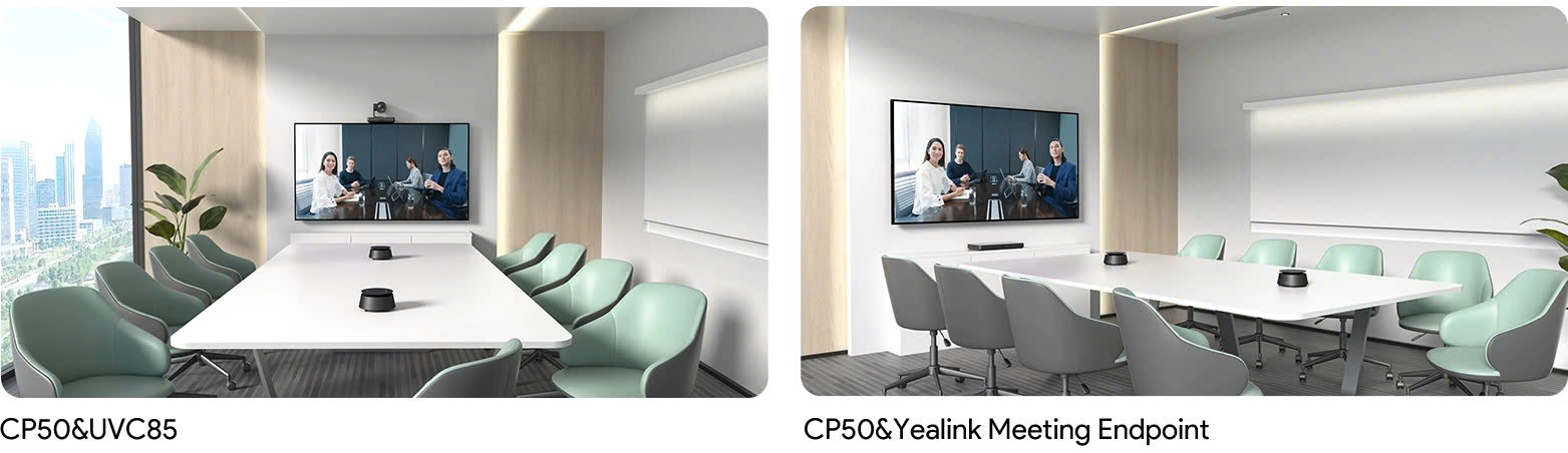 Loa Phòng Họp Yealink CP50: Giải Pháp Âm Thanh AI Chuyên Nghiệp Cho Phòng Họp Lớn