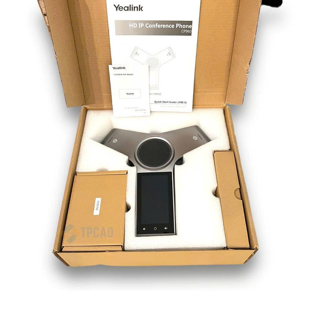 Điện Thoại Hội Nghị Yealink CP960 - Chất Lượng Âm Thanh Optima HD Voice Đỉnh Cao