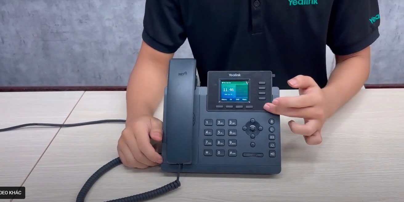 Điện thoại IP Wifi không dây Yealink SIP-T34W