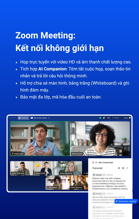Phần mềm Zoom Meeting
