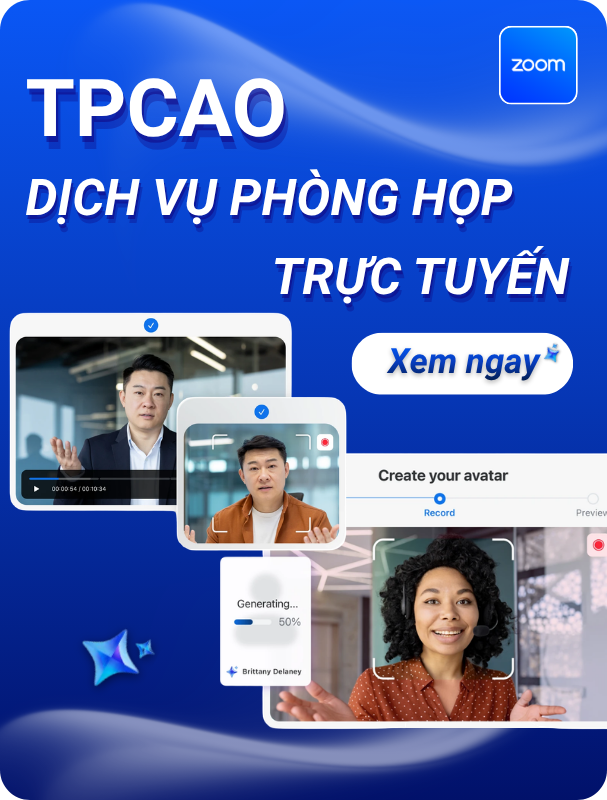 TPCAO dịch vụ phòng họp trực tuyến